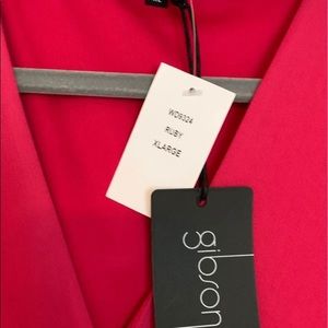 High Low dress. Bright Fuchsia pink color.